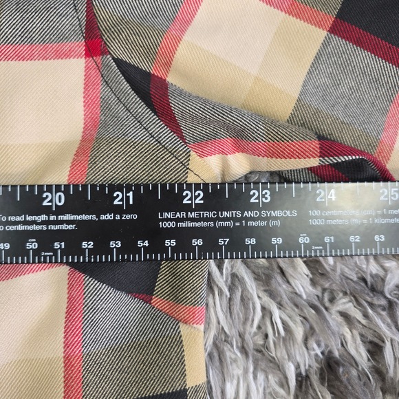 Dixxon Flannel Snap-On Limited Edition Plaid Button Up Shirt Mens XL Tan Black - Picture 7 of 8